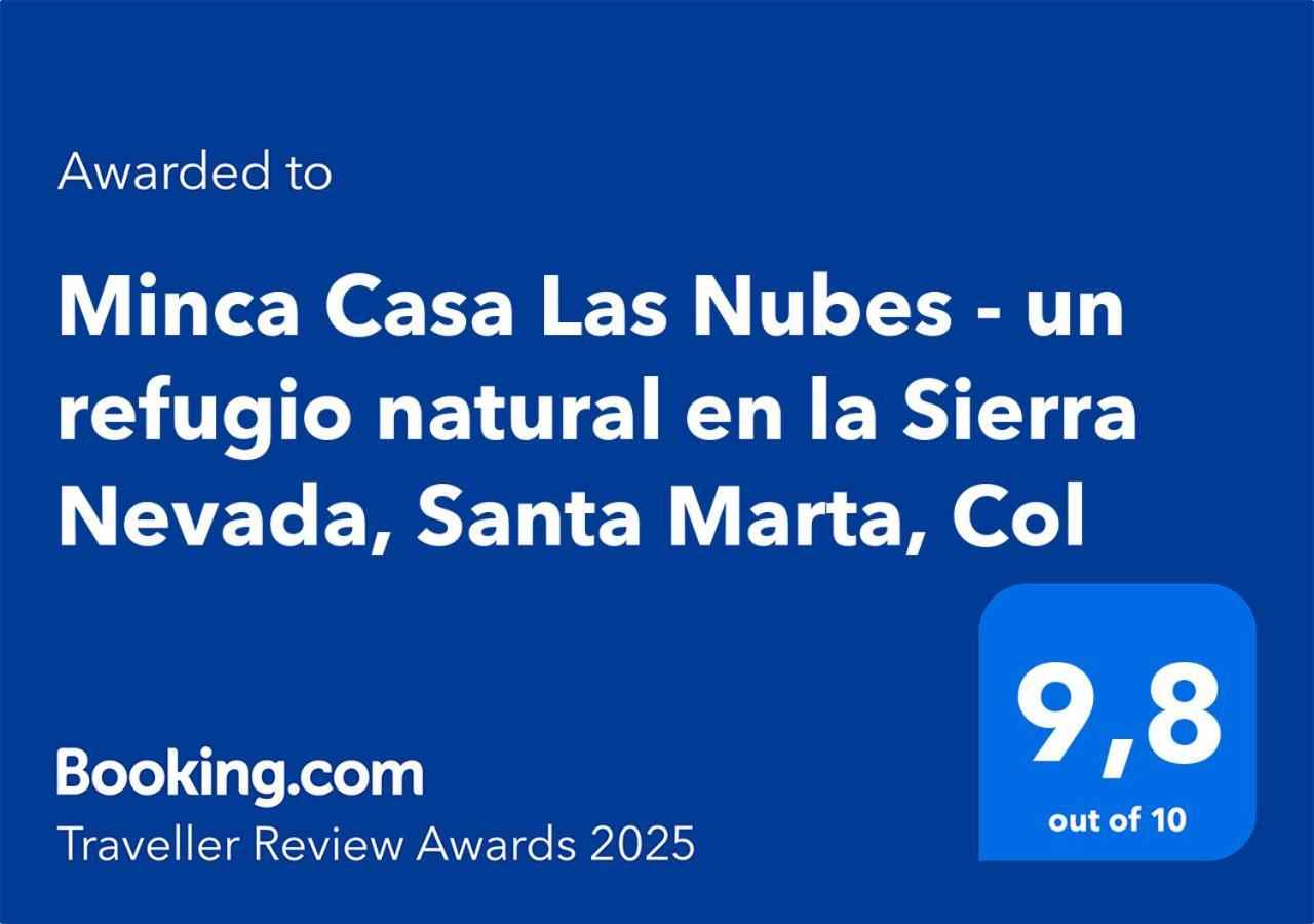 Minca Casa Las Nubes - Un Refugio Natural En La Sierra Nevada, Santa Marta, Col Zewnętrze zdjęcie